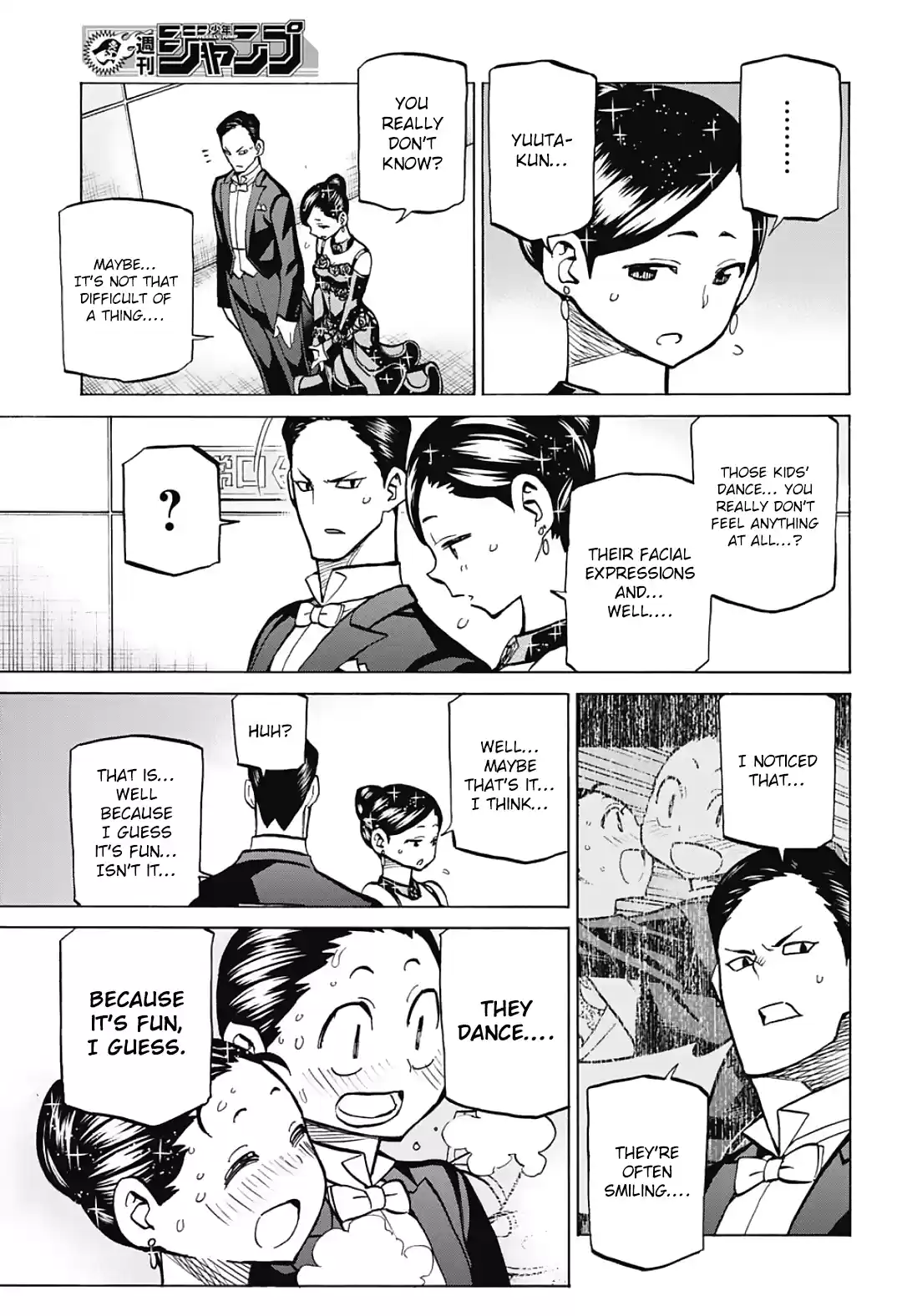 Sesuji wo Pin! to ~Shikakou Kyougi Dance-bu e Youkoso~ Ch.33