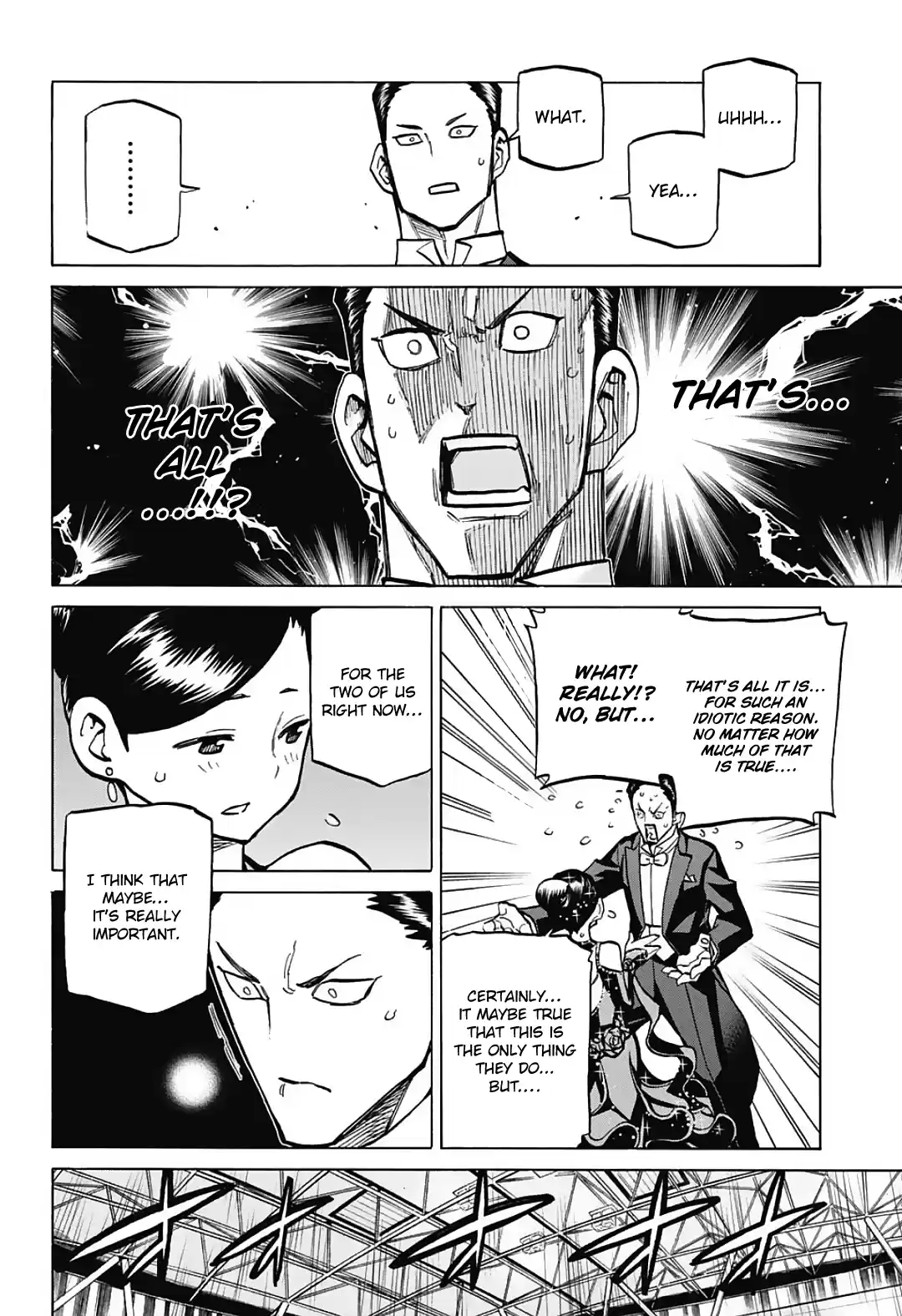 Sesuji wo Pin! to ~Shikakou Kyougi Dance-bu e Youkoso~ Ch.33