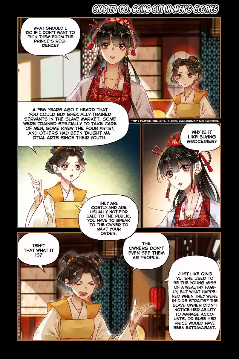 Shen Yi Di Nu Ch. 170 Going out in Men’s Clothes