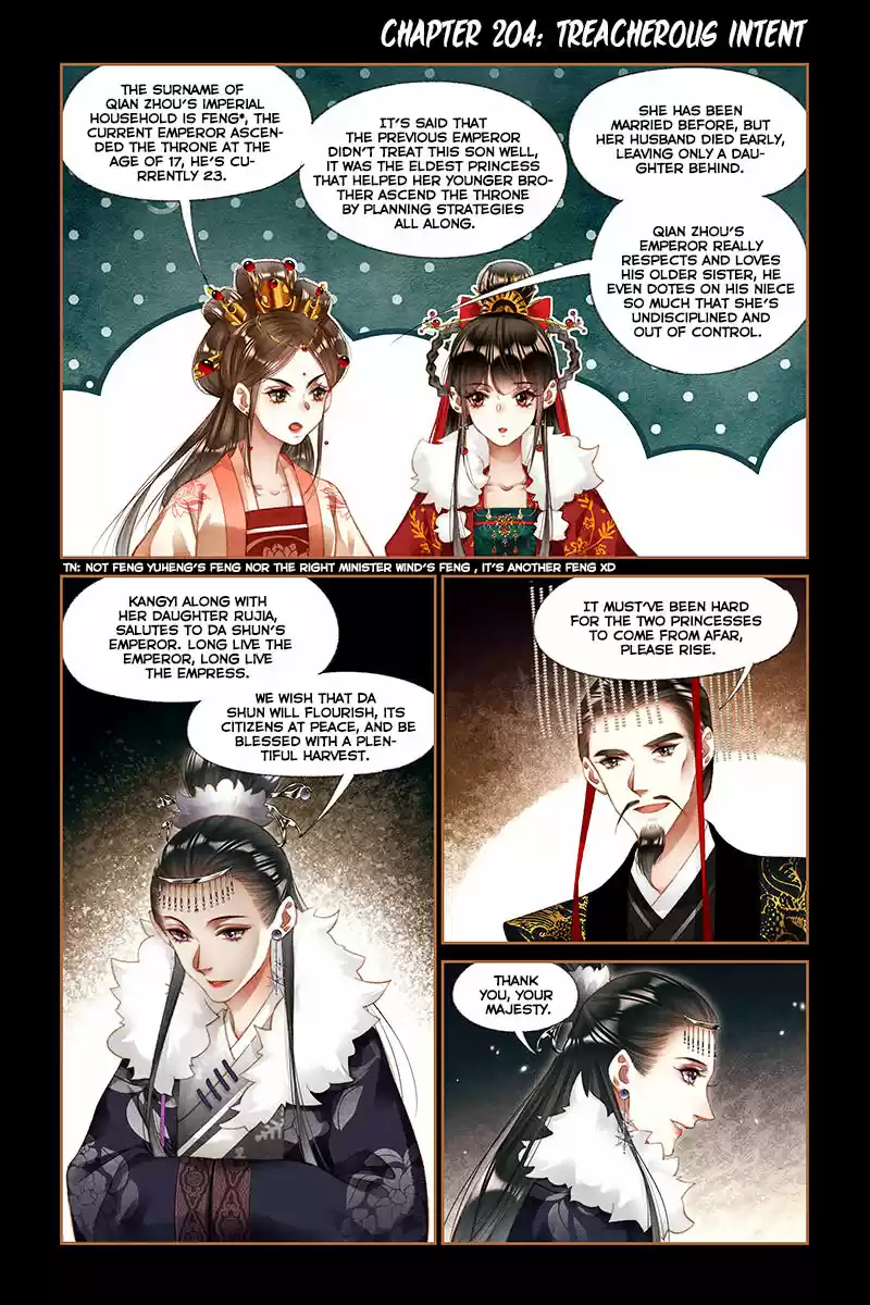 Shen Yi Di Nu Ch. 204 Treacherous Intent
