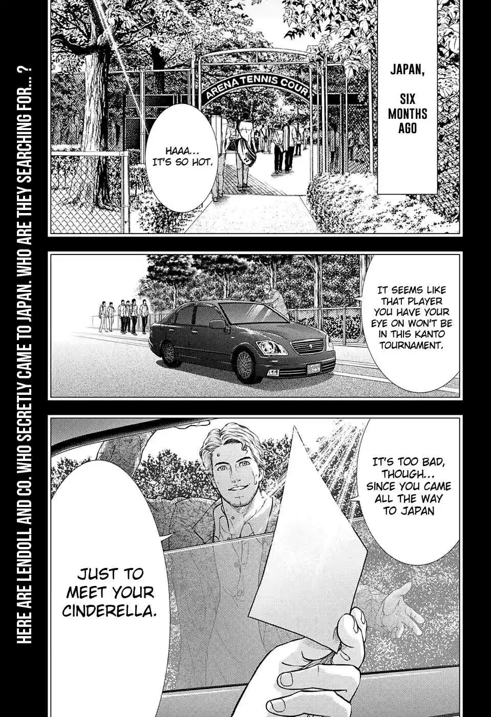 Shin Tennis no Oujisama Vol. 30 Ch. 305 Golden age 305 Glass Shoes and Footprints