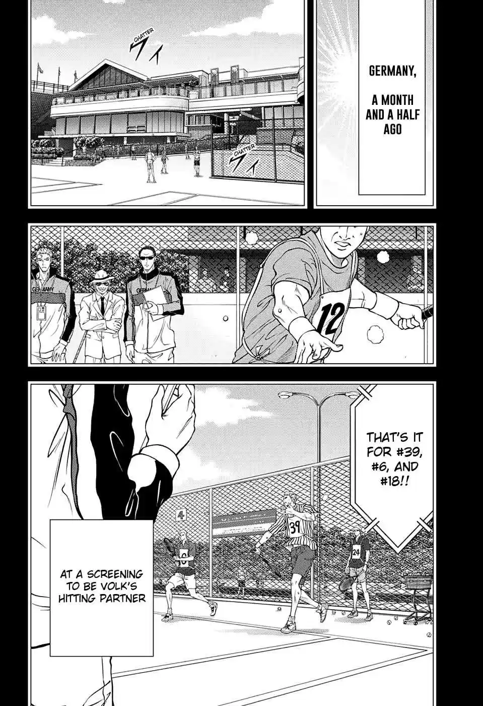 Shin Tennis no Oujisama Vol. 30 Ch. 305 Golden age 305 Glass Shoes and Footprints