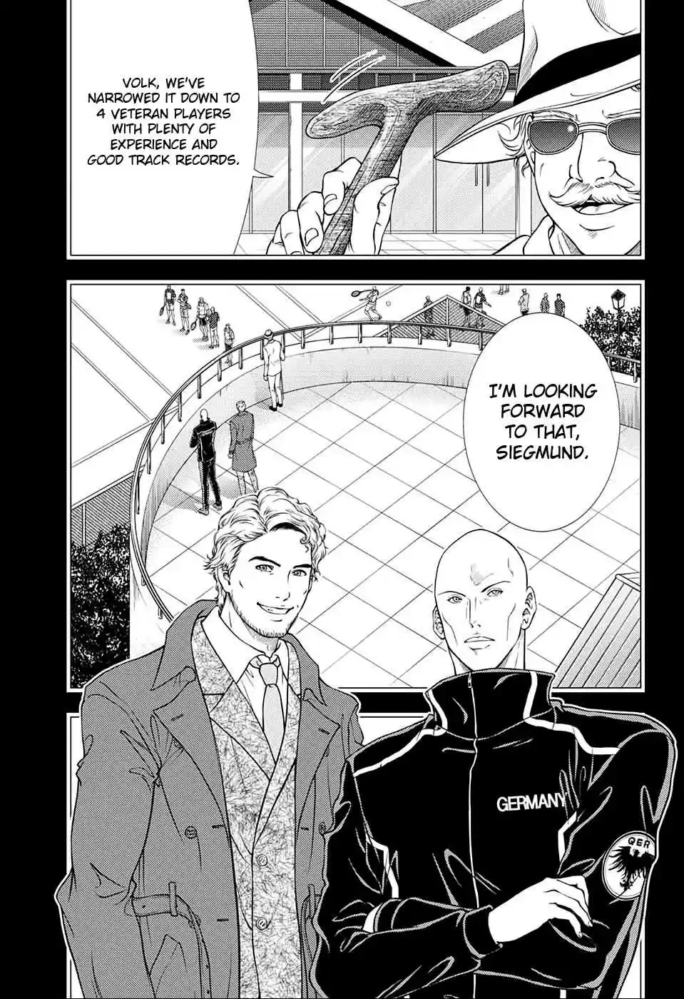 Shin Tennis no Oujisama Vol. 30 Ch. 305 Golden age 305 Glass Shoes and Footprints