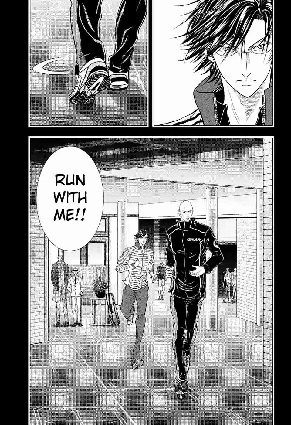 Shin Tennis no Oujisama Vol. 30 Ch. 305 Golden age 305 Glass Shoes and Footprints