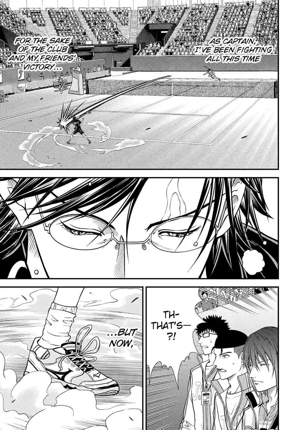 Shin Tennis no Oujisama Vol. 30 Ch. 305 Golden age 305 Glass Shoes and Footprints