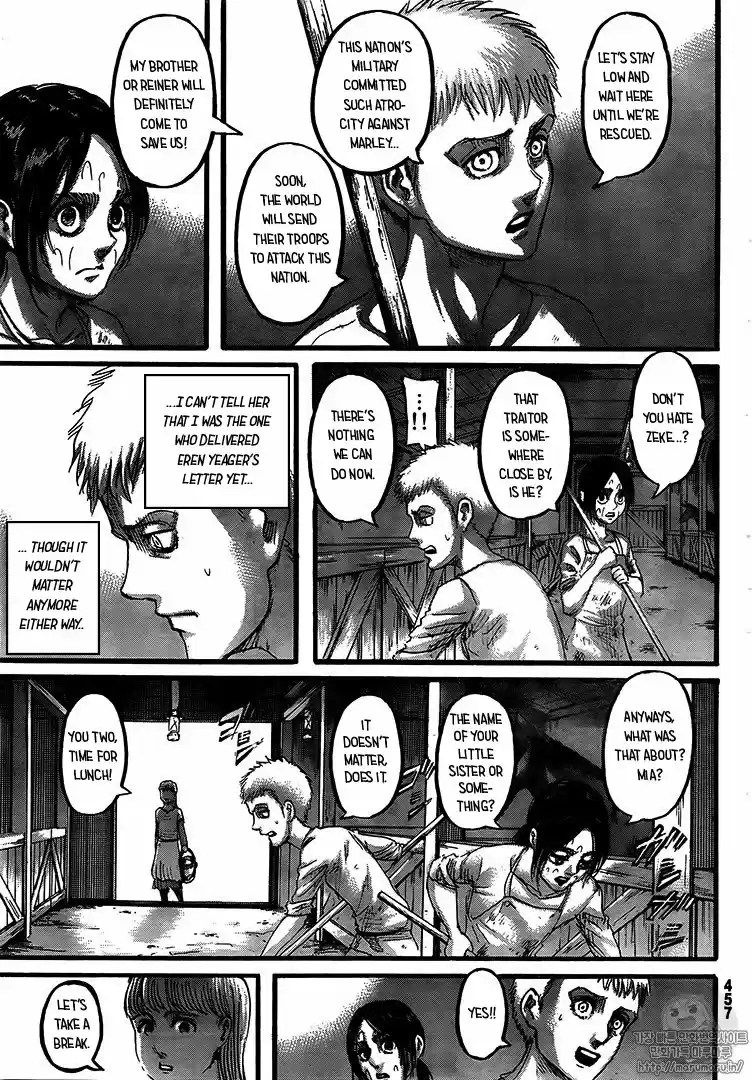 Shingeki no Kyojin Ch. 109 Guide
