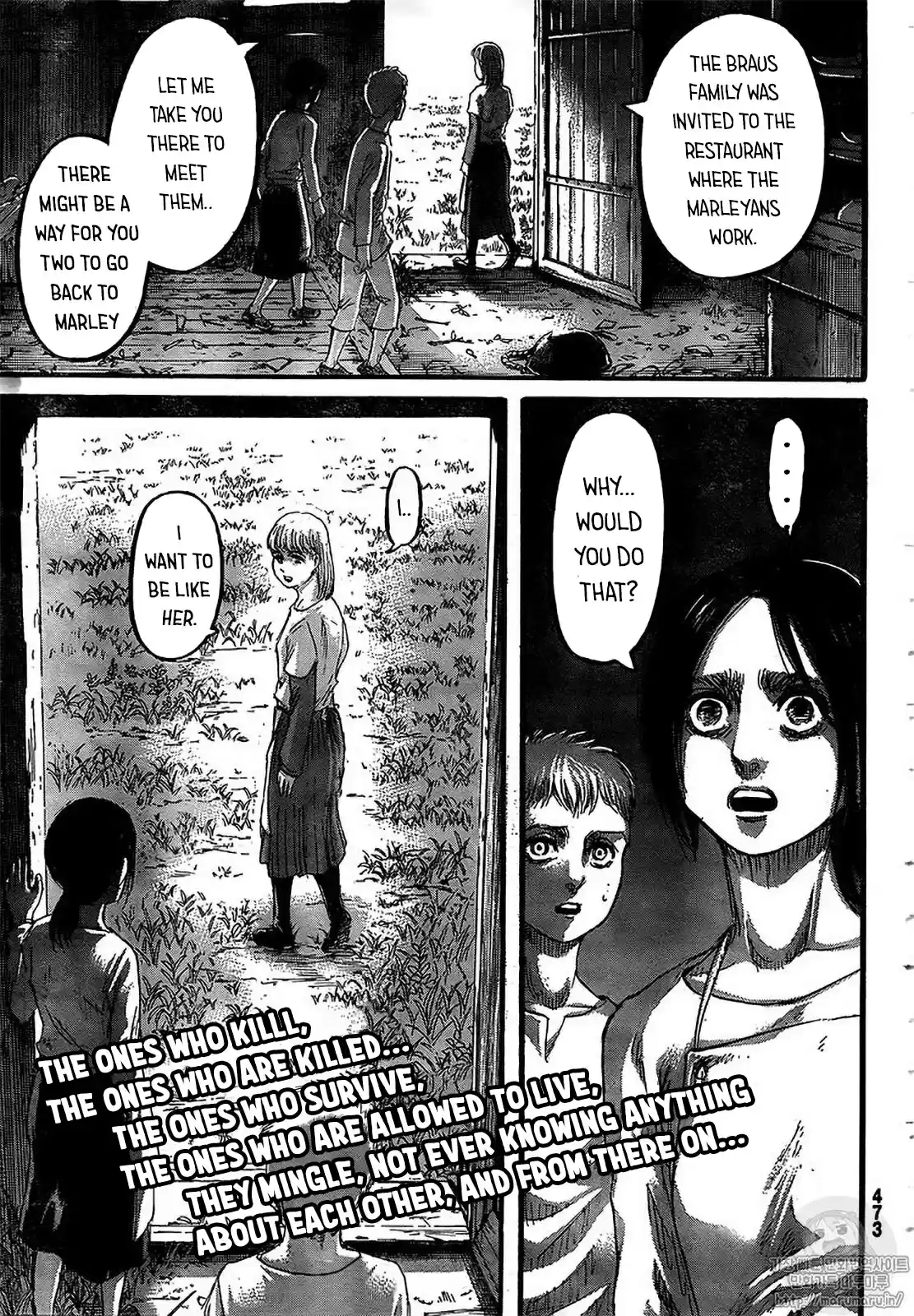 Shingeki no Kyojin Ch. 109 Guide