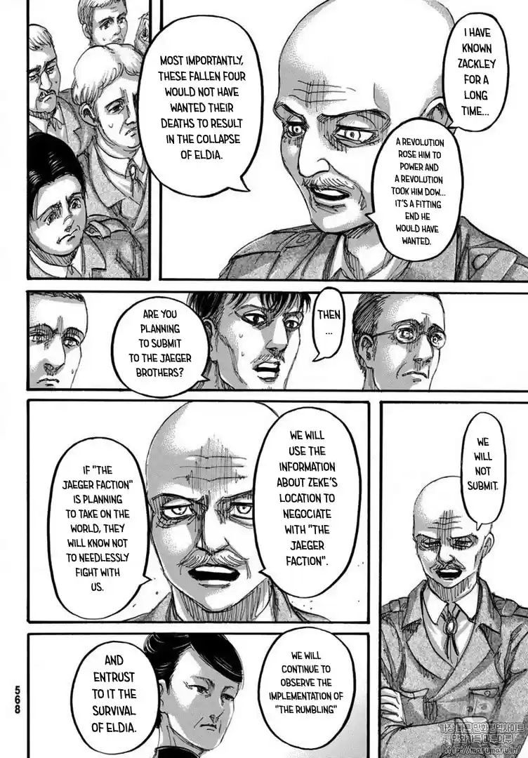 Shingeki no Kyojin Ch. 111 Children of the Forest