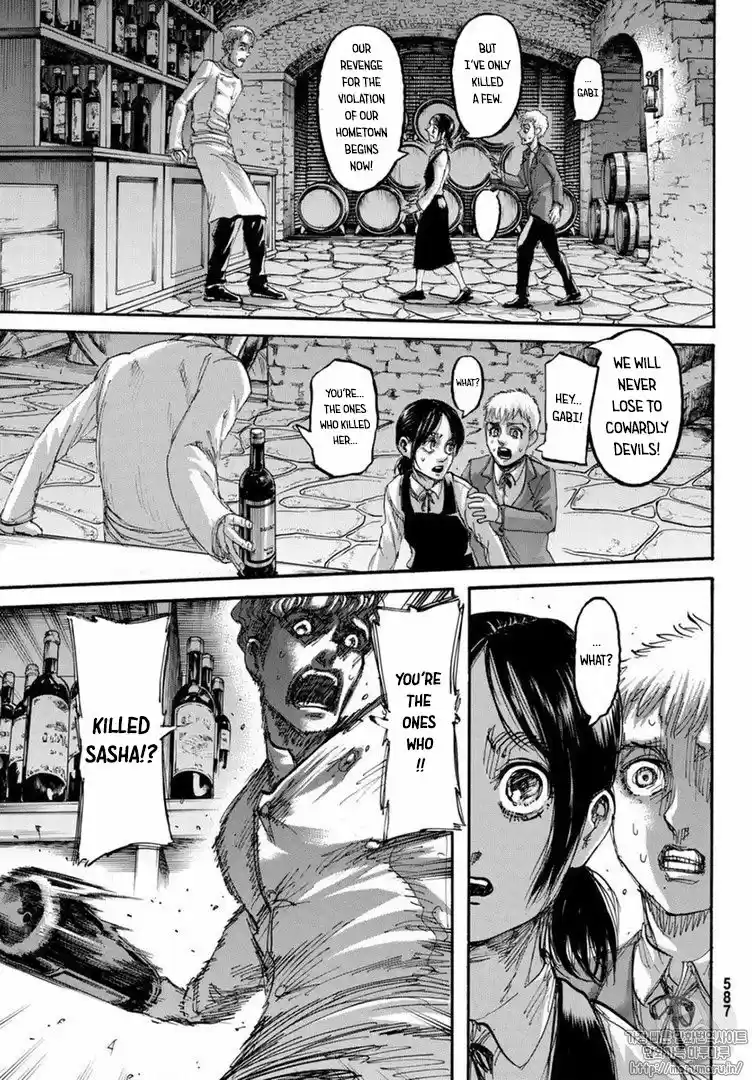 Shingeki no Kyojin Ch. 111 Children of the Forest