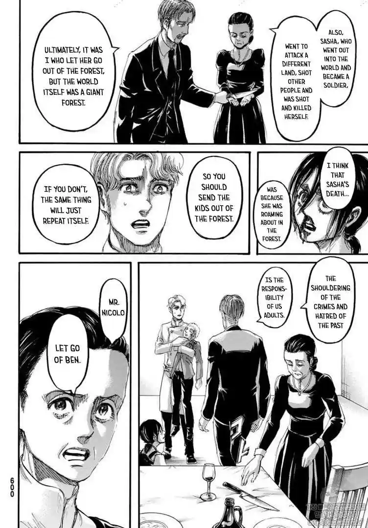 Shingeki no Kyojin Ch. 111 Children of the Forest