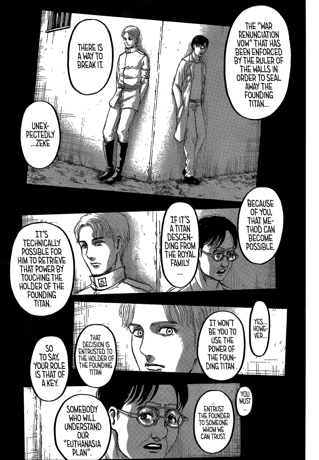 Shingeki no Kyojin Ch. 115 Support