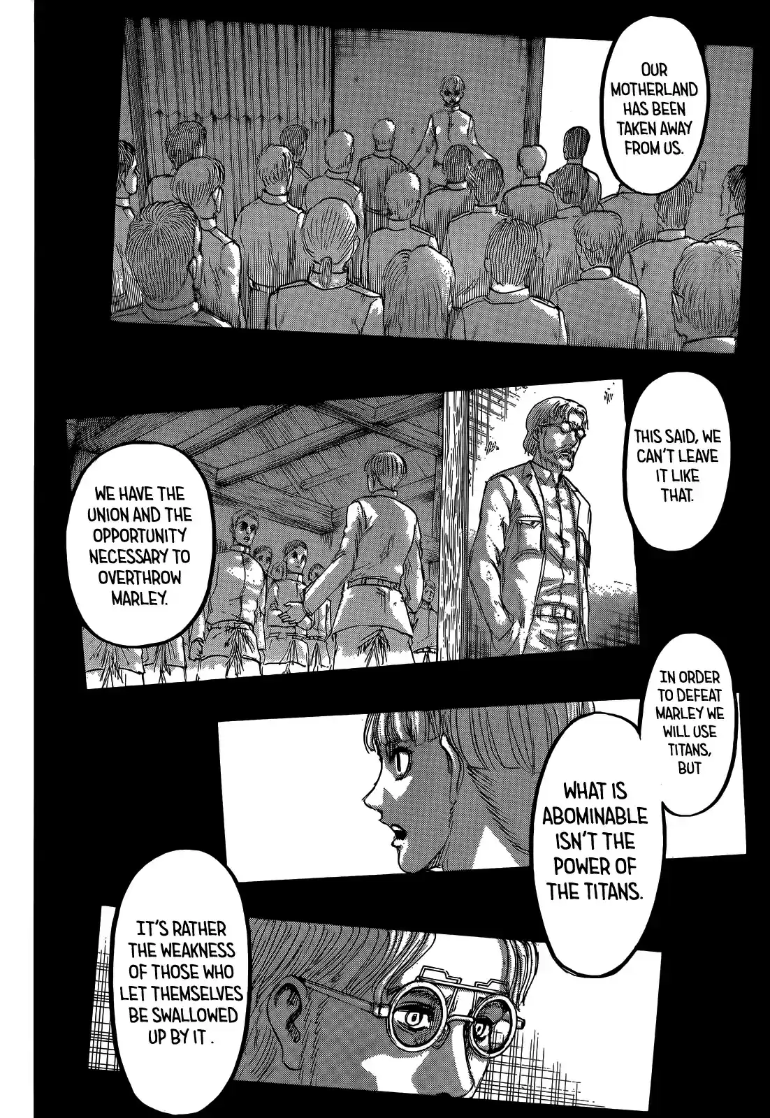 Shingeki no Kyojin Ch. 115 Support