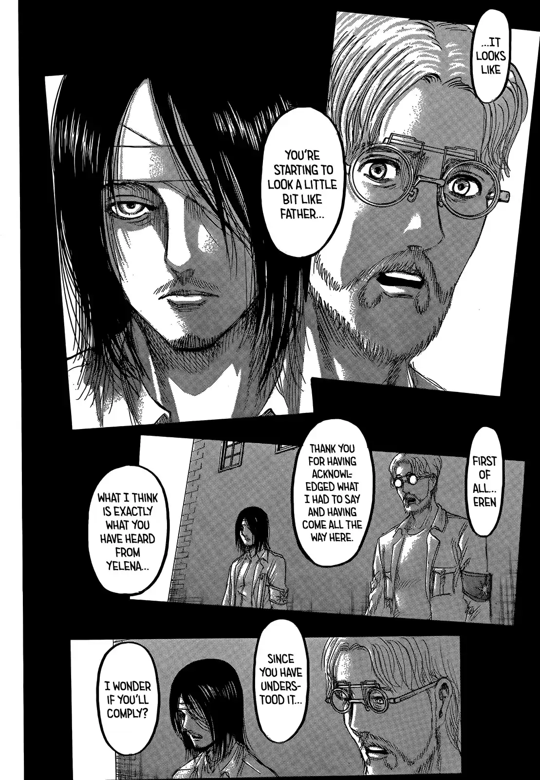 Shingeki no Kyojin Ch. 115 Support