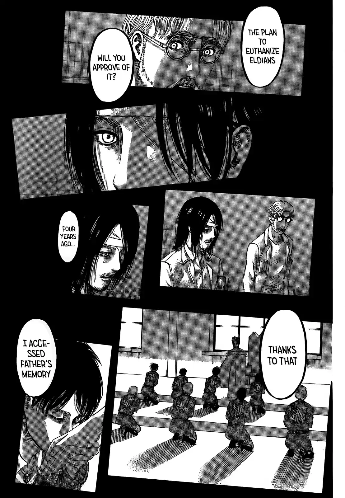 Shingeki no Kyojin Ch. 115 Support