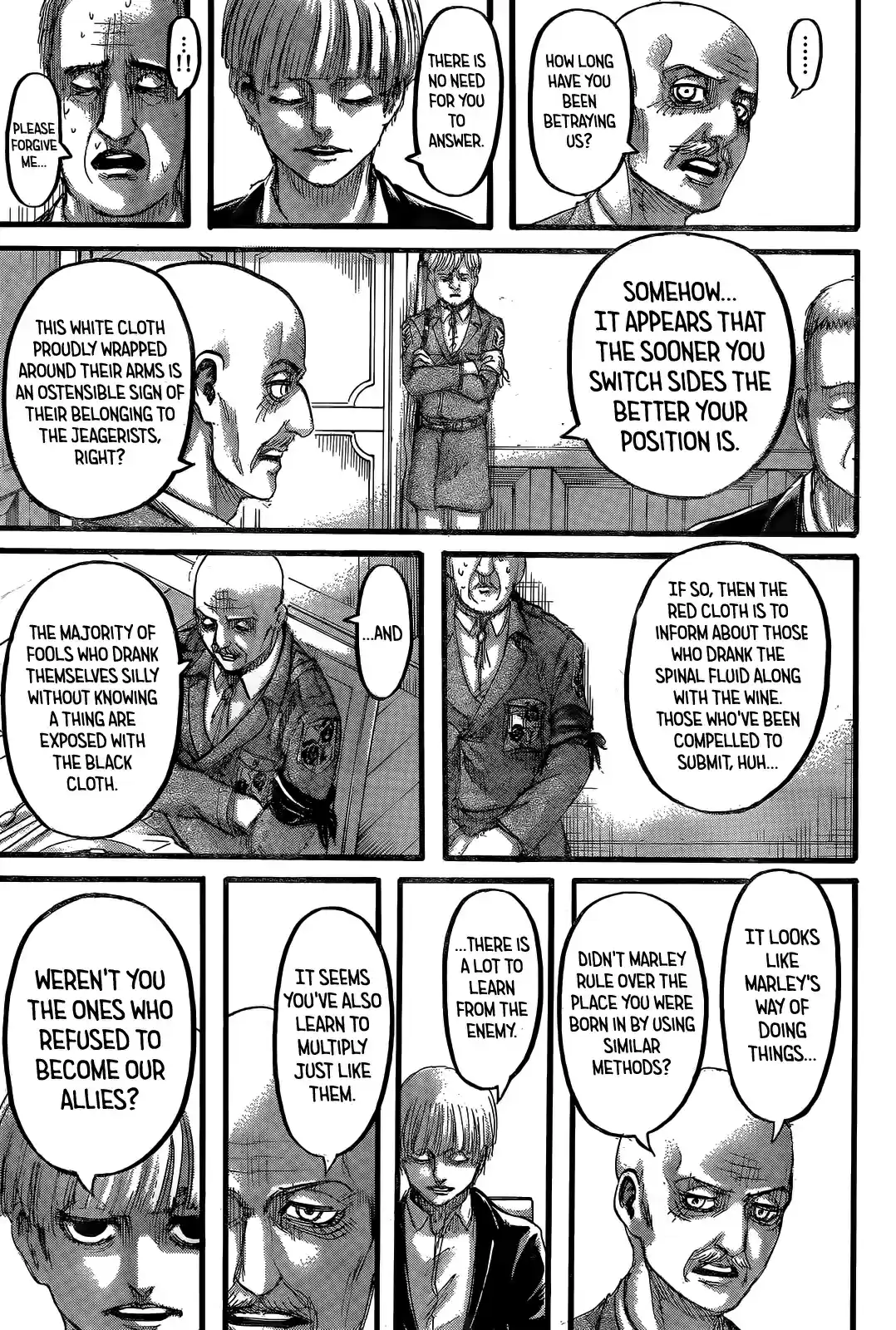 Shingeki no Kyojin Ch. 115 Support