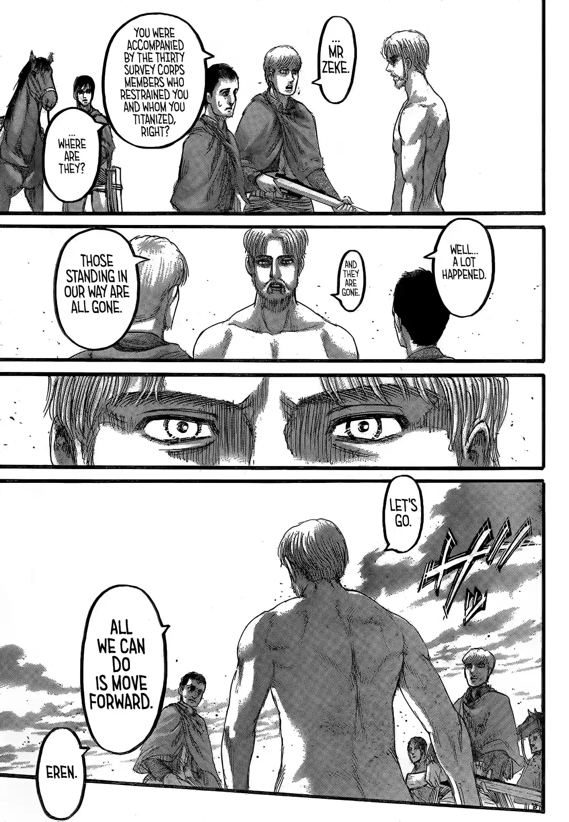 Shingeki no Kyojin Ch. 115 Support
