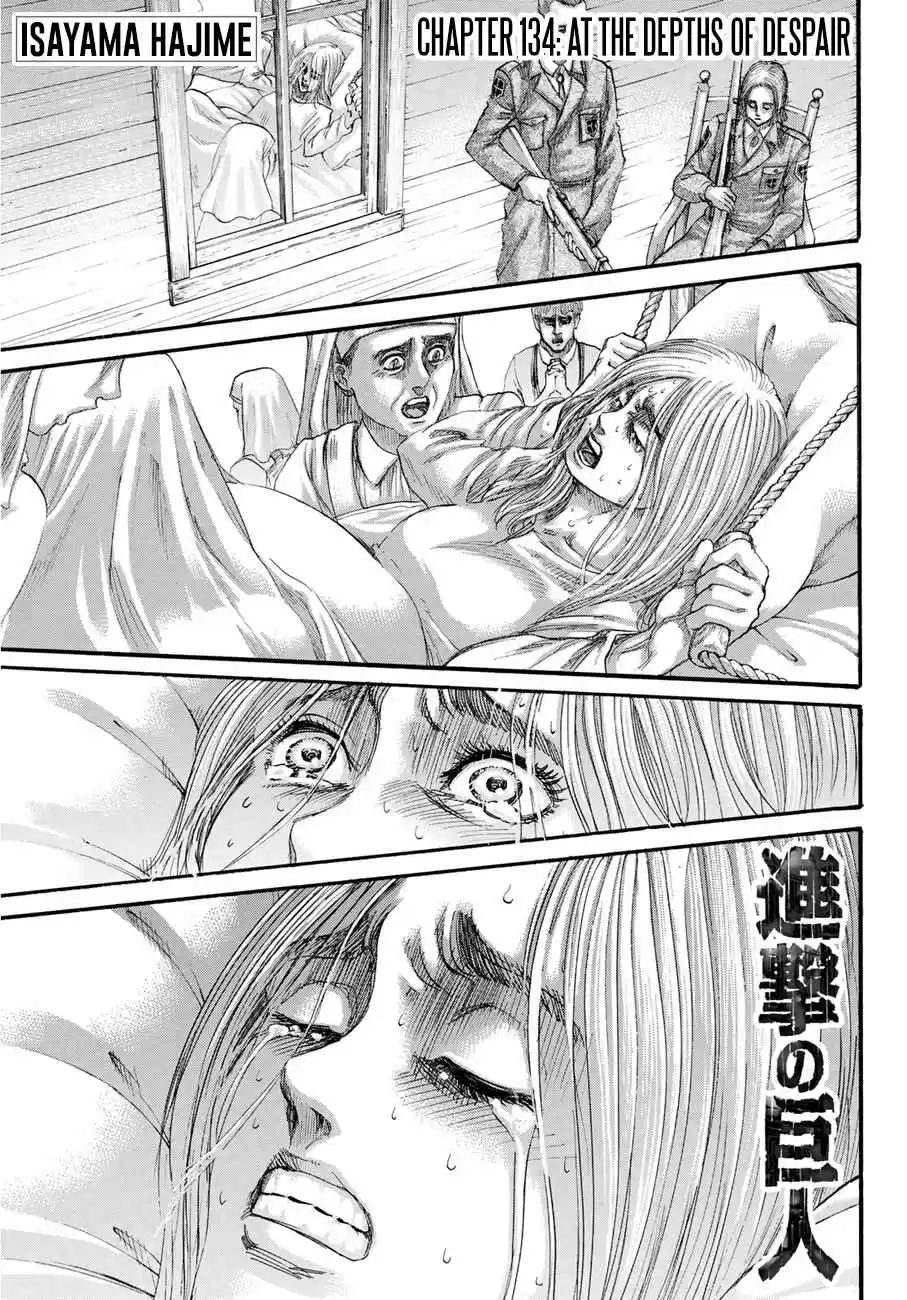 Shingeki no Kyojin Ch. 134 At the depths of despair