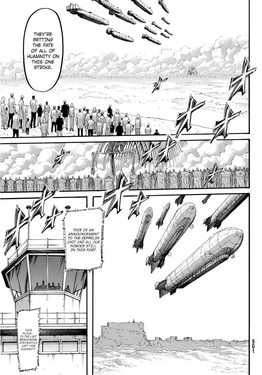 Shingeki no Kyojin Ch. 134 At the depths of despair