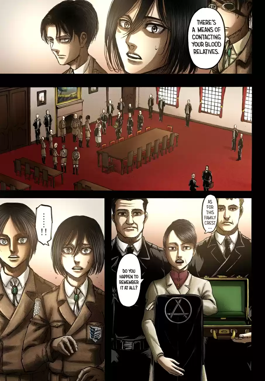 Shingeki no Kyojin (fan colored) Ch. 107 Visitor