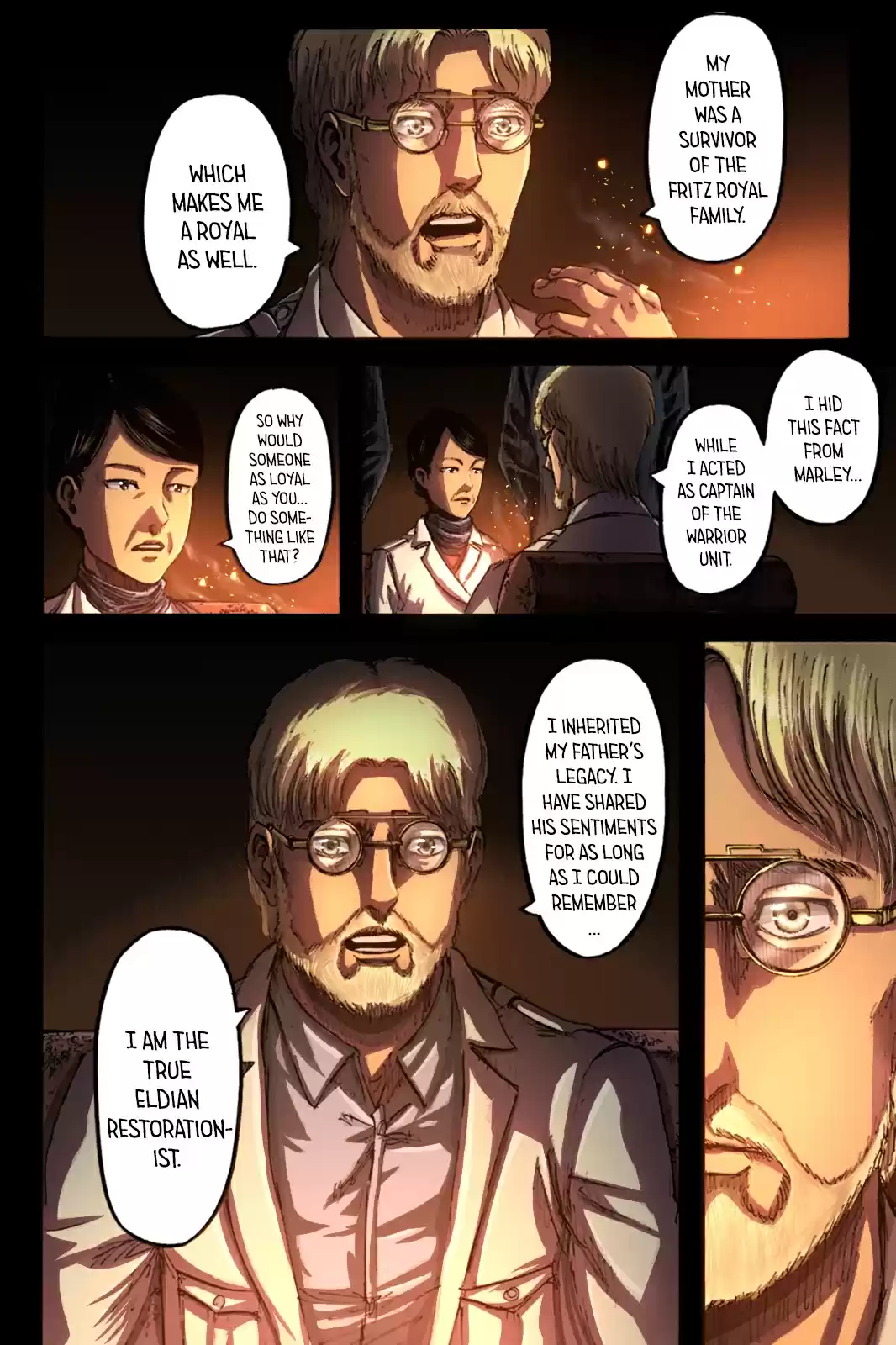 Shingeki no Kyojin (fan colored) Ch. 107 Visitor