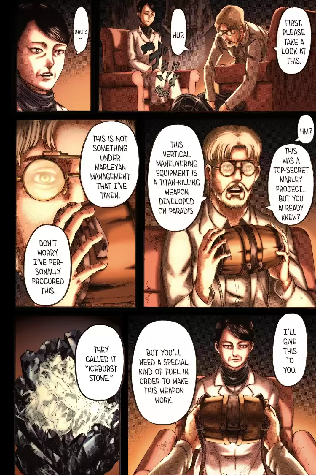 Shingeki no Kyojin (fan colored) Ch. 107 Visitor