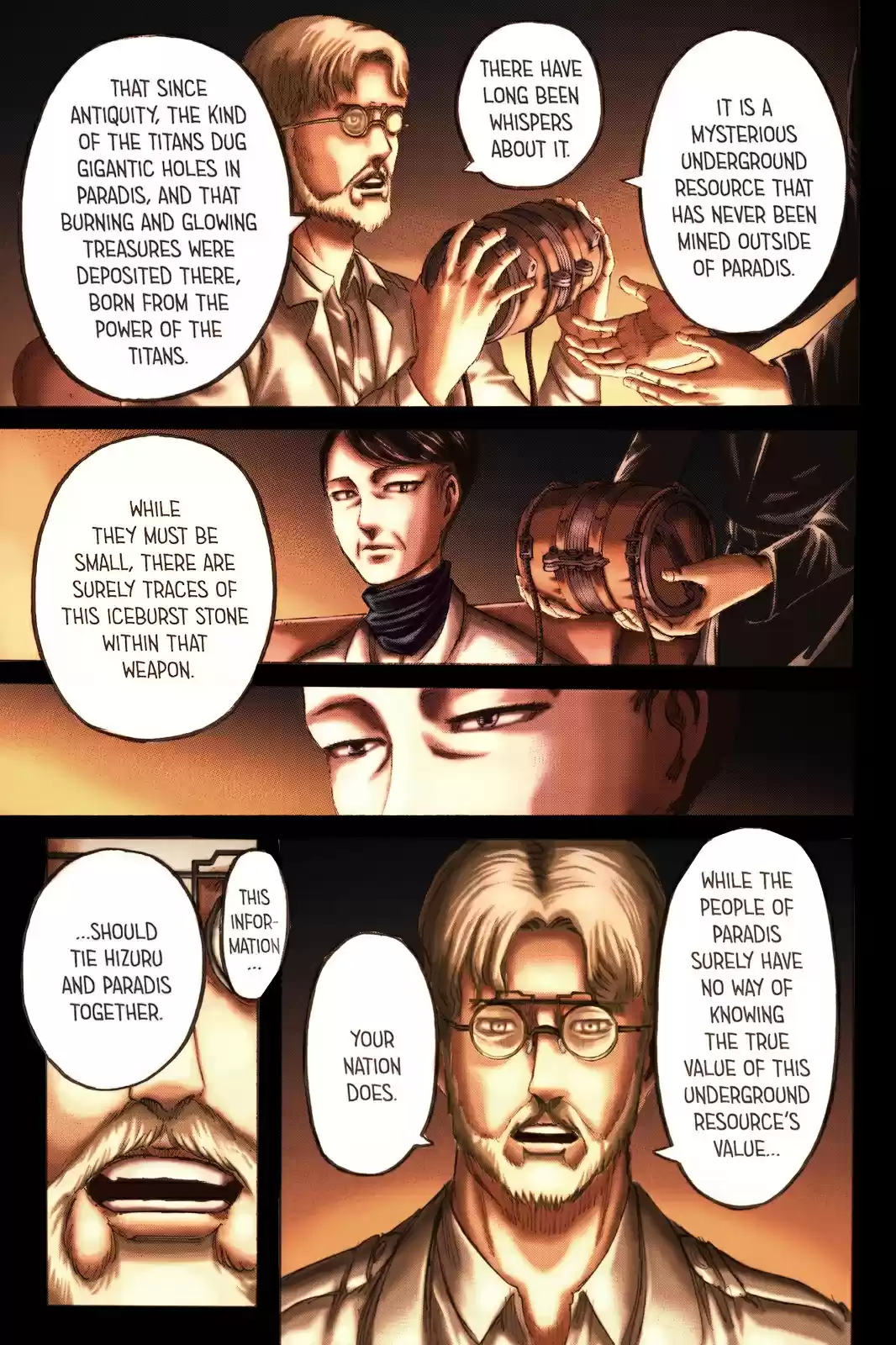 Shingeki no Kyojin (fan colored) Ch. 107 Visitor
