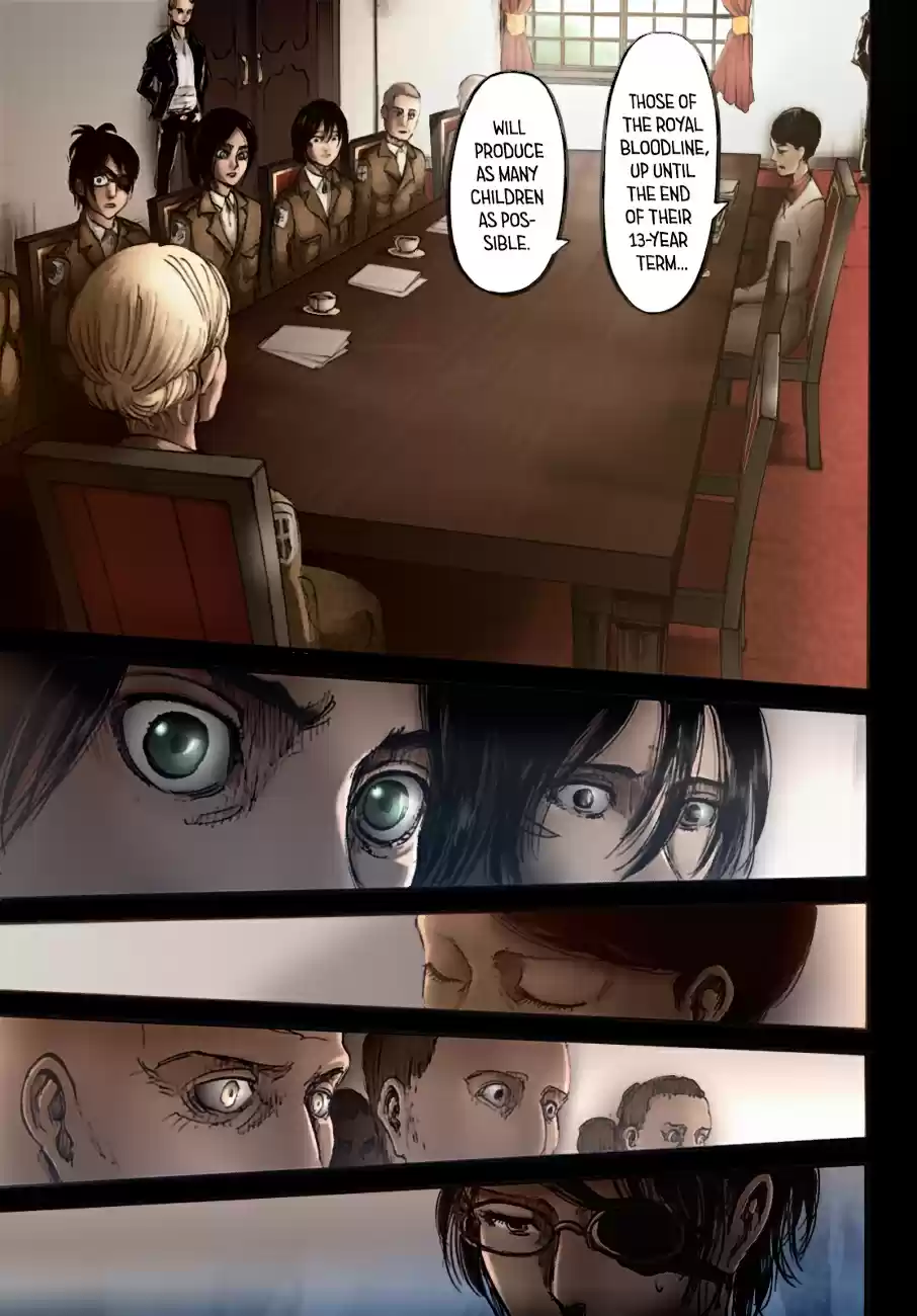 Shingeki no Kyojin (fan colored) Ch. 107 Visitor