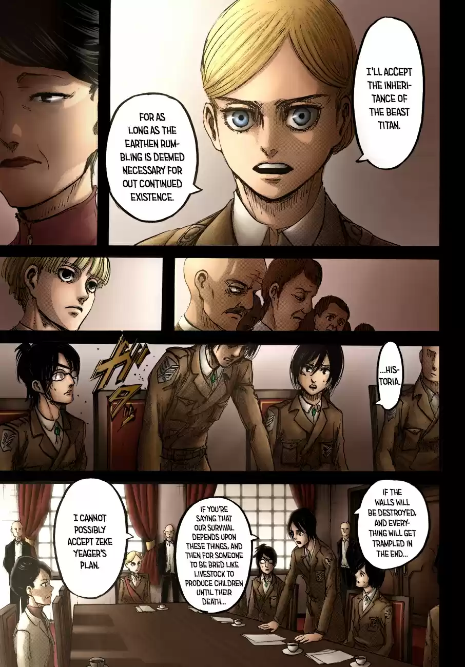 Shingeki no Kyojin (fan colored) Ch. 107 Visitor