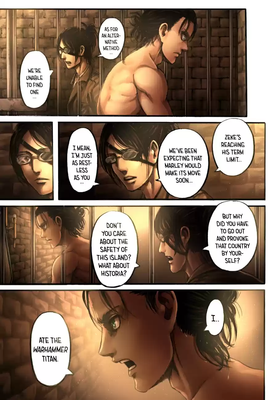 Shingeki no Kyojin (fan colored) Ch. 107 Visitor