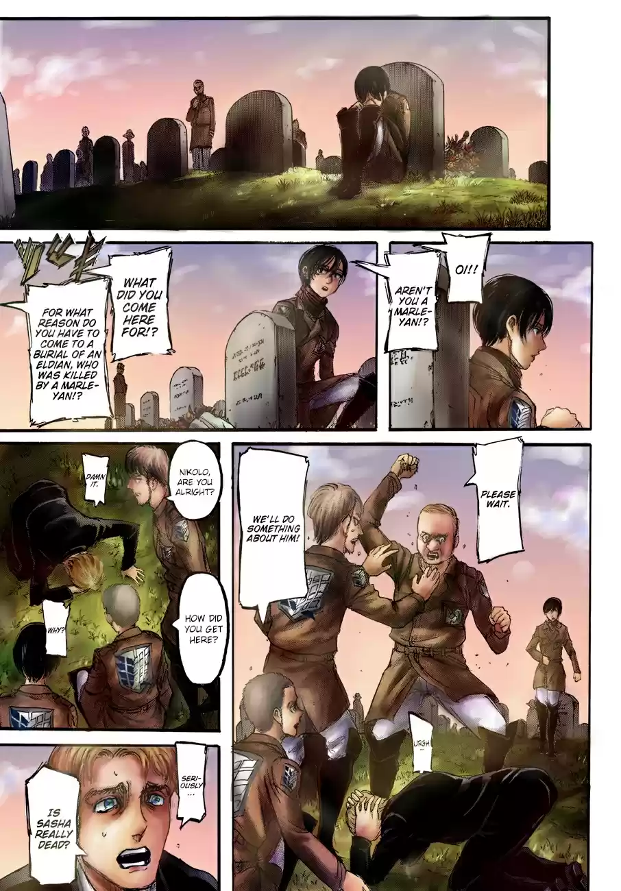 Shingeki no Kyojin (fan colored) Ch. 107 Visitor