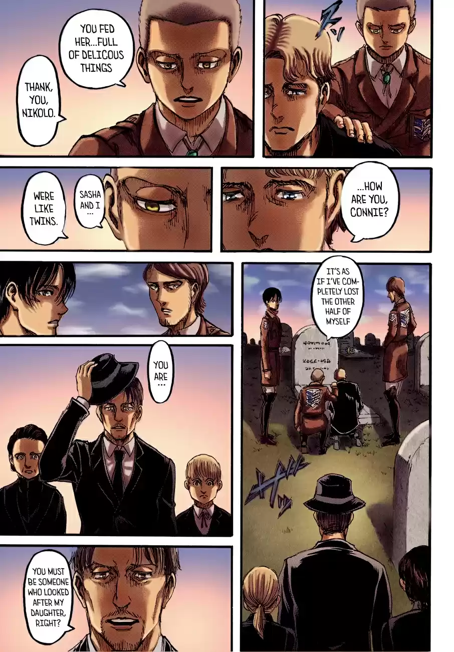 Shingeki no Kyojin (fan colored) Ch. 107 Visitor