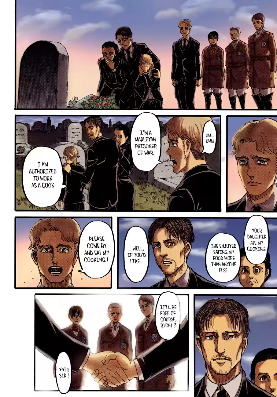 Shingeki no Kyojin (fan colored) Ch. 107 Visitor