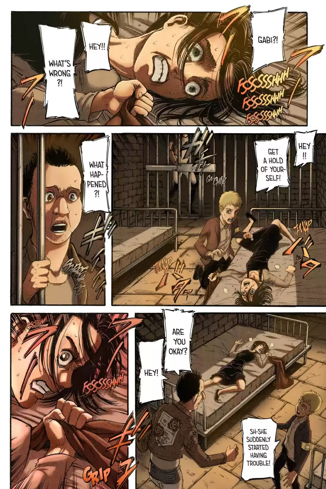 Shingeki no Kyojin (fan colored) Ch. 107 Visitor