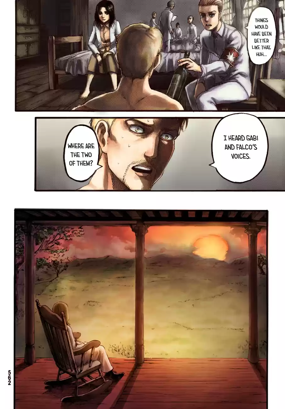 Shingeki no Kyojin (fan colored) Ch. 107 Visitor