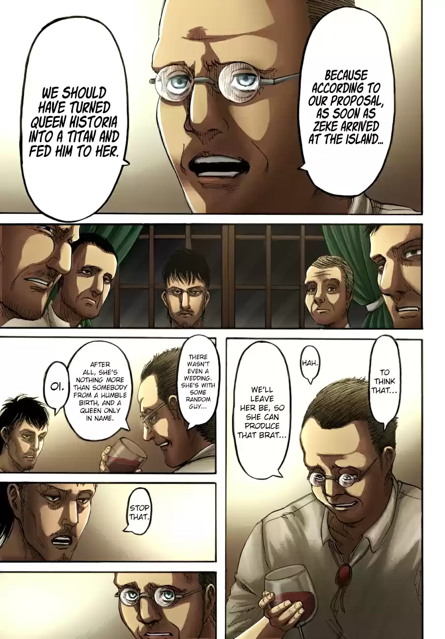 Shingeki no Kyojin (fan colored) Ch. 108 A Sound Argument