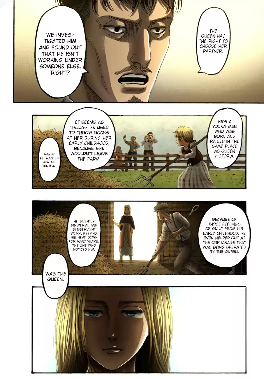 Shingeki no Kyojin (fan colored) Ch. 108 A Sound Argument