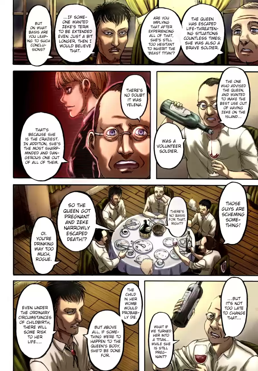 Shingeki no Kyojin (fan colored) Ch. 108 A Sound Argument