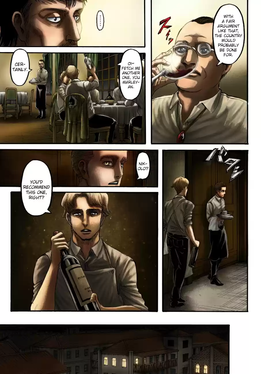 Shingeki no Kyojin (fan colored) Ch. 108 A Sound Argument