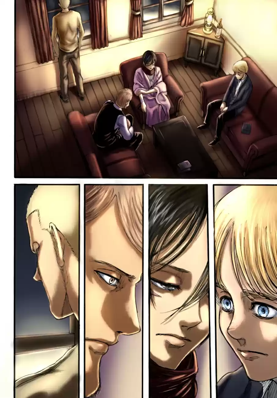 Shingeki no Kyojin (fan colored) Ch. 108 A Sound Argument