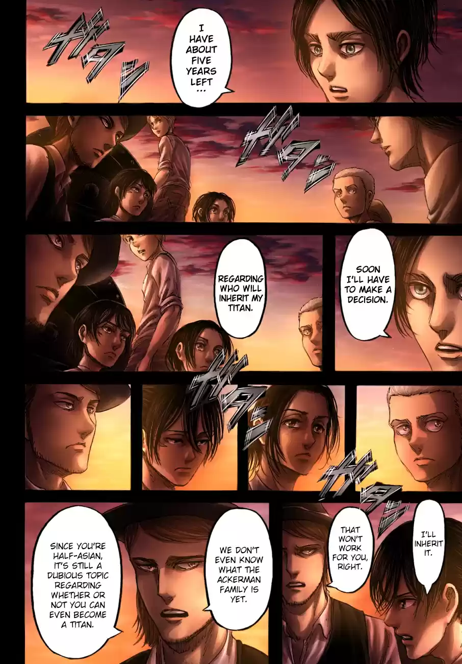 Shingeki no Kyojin (fan colored) Ch. 108 A Sound Argument