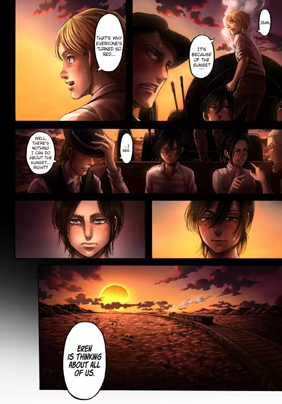 Shingeki no Kyojin (fan colored) Ch. 108 A Sound Argument