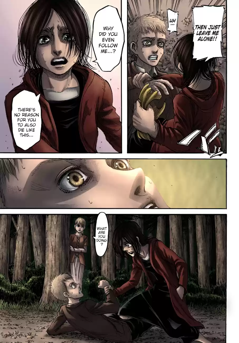 Shingeki no Kyojin (fan colored) Ch. 108 A Sound Argument