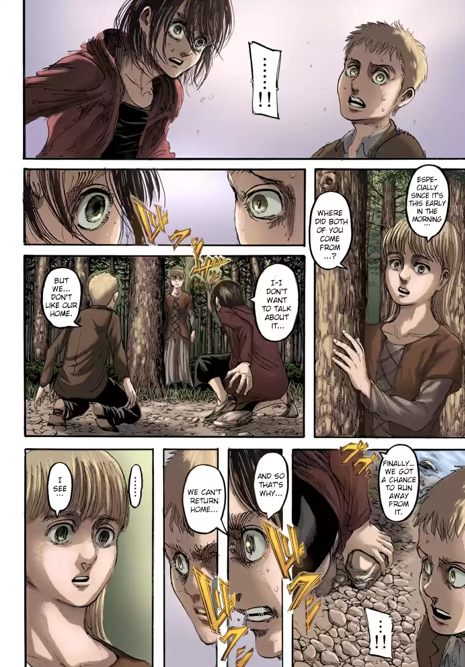 Shingeki no Kyojin (fan colored) Ch. 108 A Sound Argument