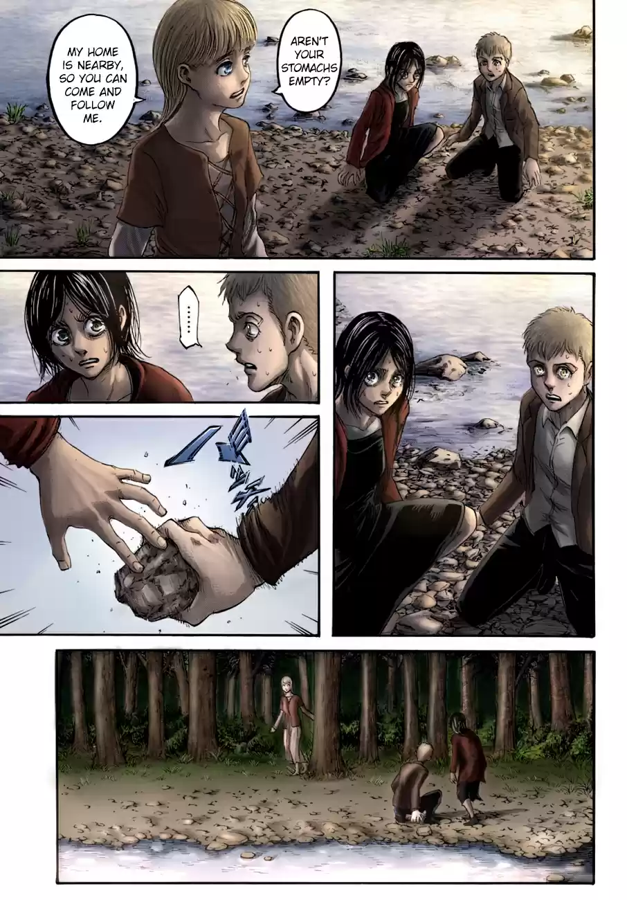 Shingeki no Kyojin (fan colored) Ch. 108 A Sound Argument