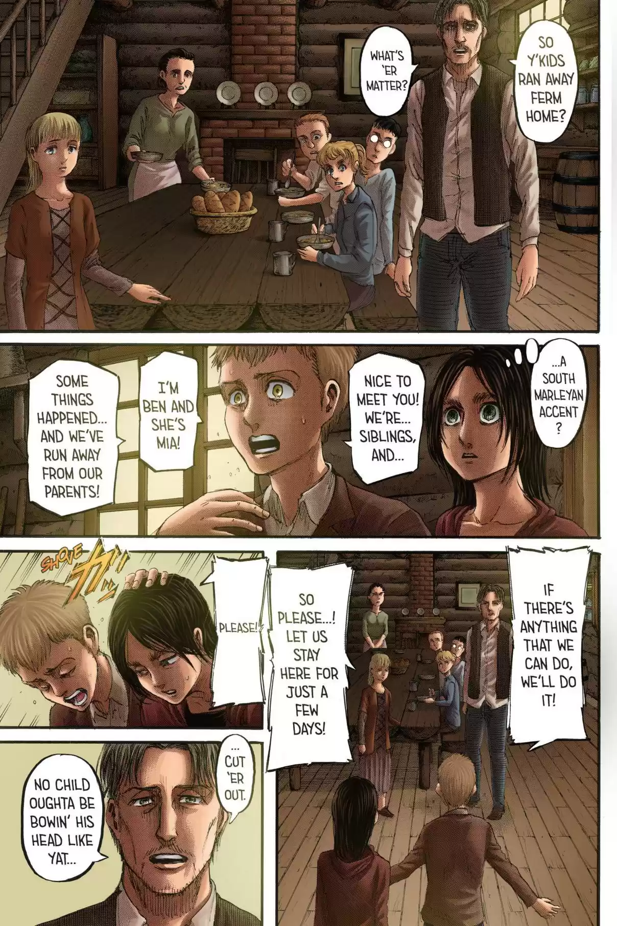 Shingeki no Kyojin (fan colored) Ch. 109 Guides