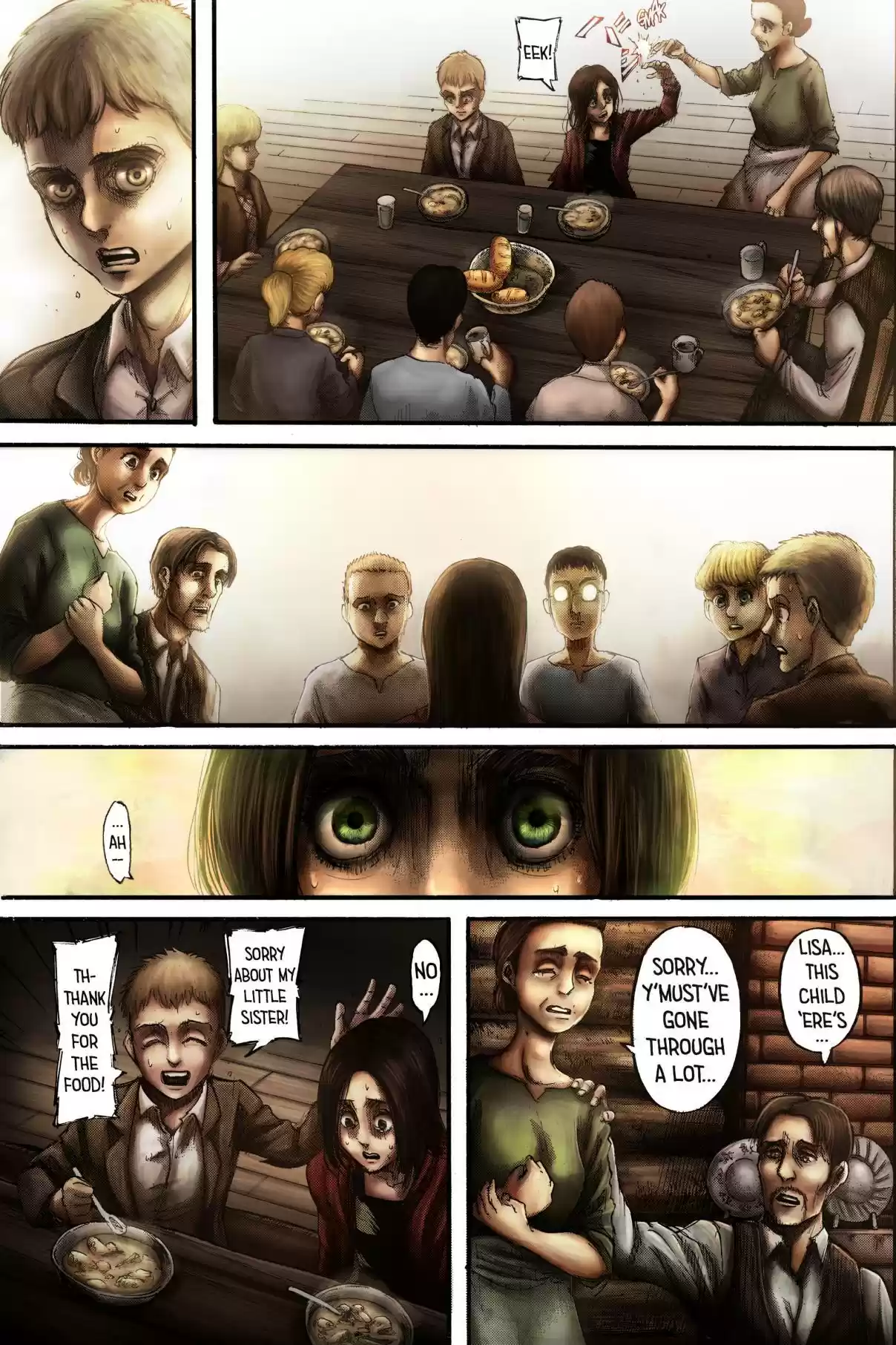 Shingeki no Kyojin (fan colored) Ch. 109 Guides