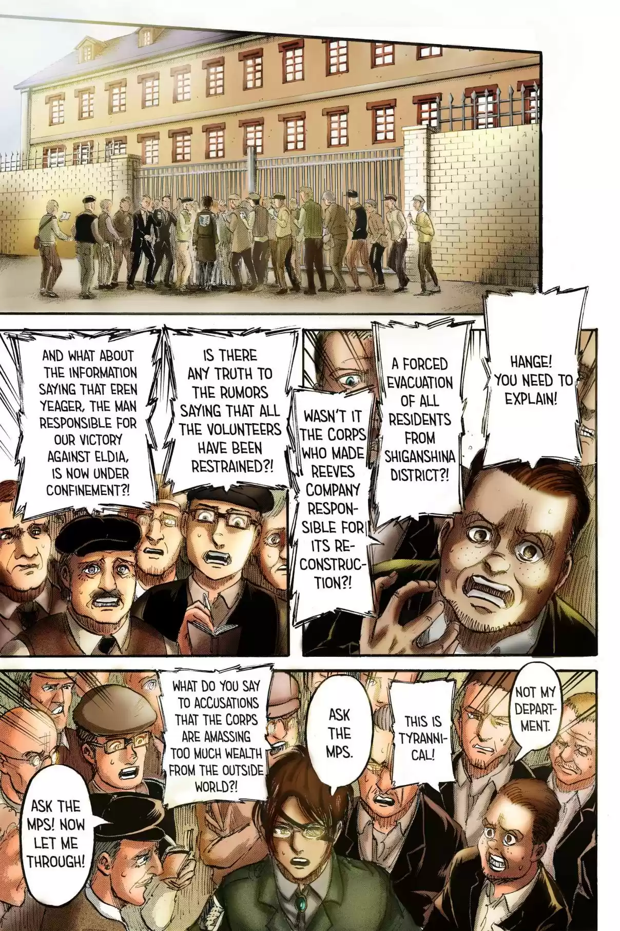 Shingeki no Kyojin (fan colored) Ch. 109 Guides