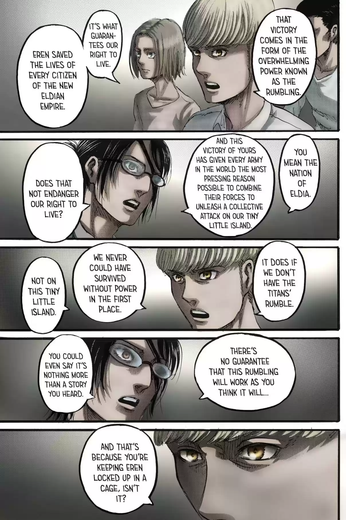 Shingeki no Kyojin (fan colored) Ch. 109 Guides