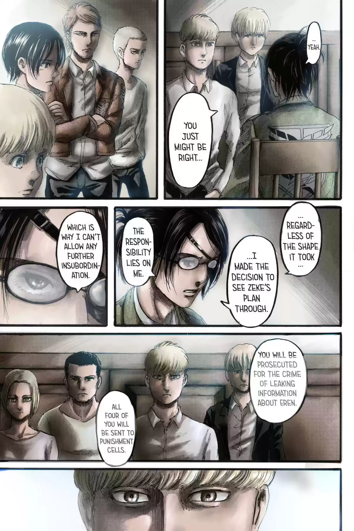 Shingeki no Kyojin (fan colored) Ch. 109 Guides