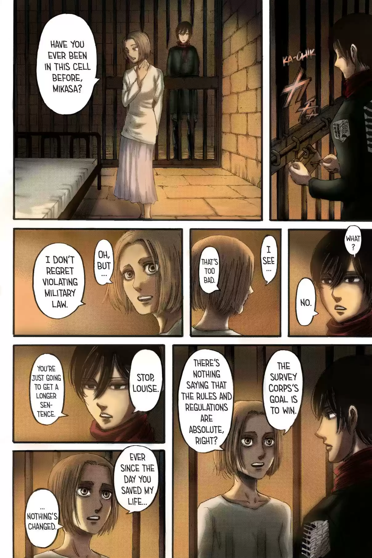 Shingeki no Kyojin (fan colored) Ch. 109 Guides